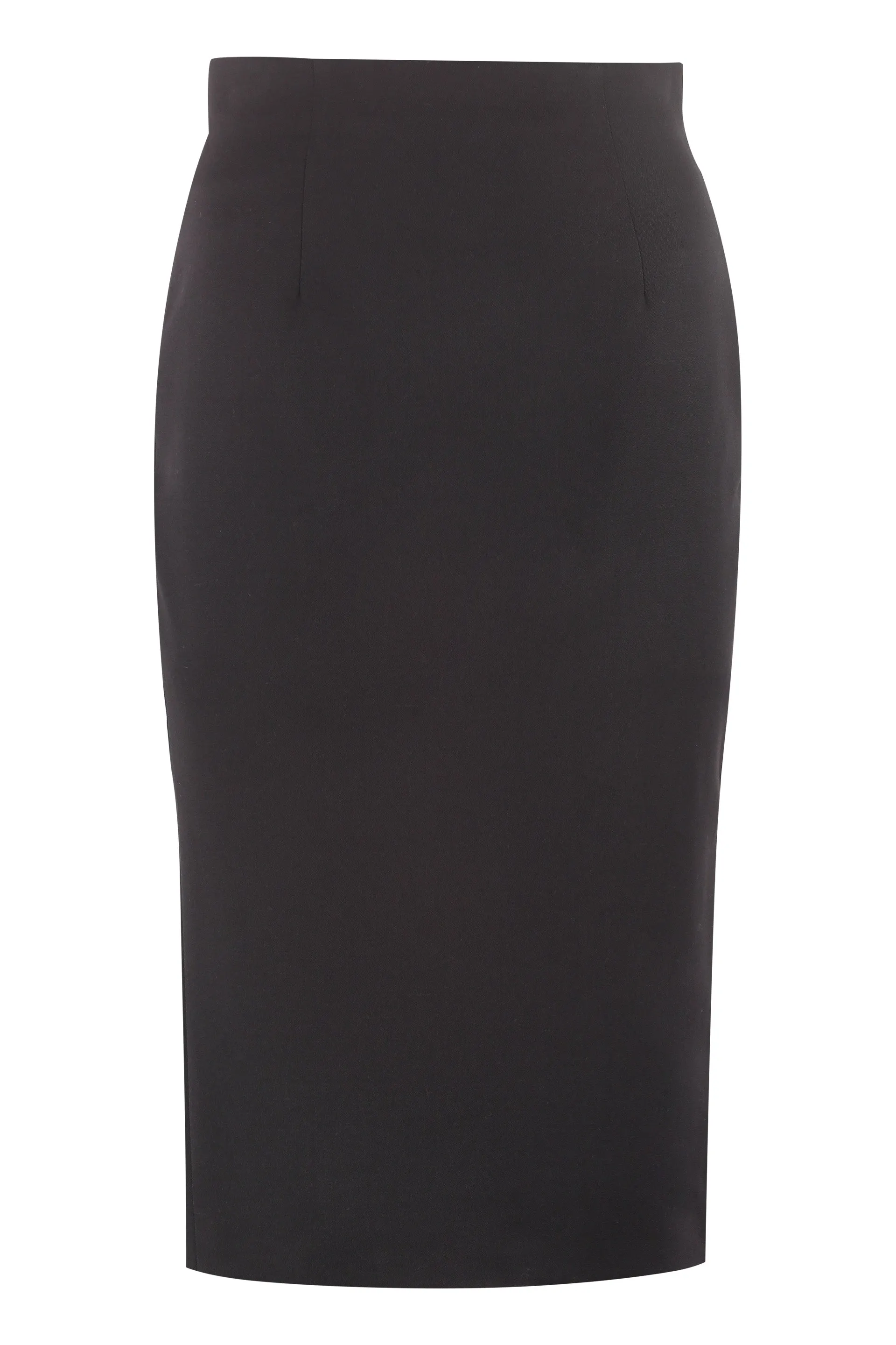 Alexander McQueen High Waisted Midi Pencil Skirt