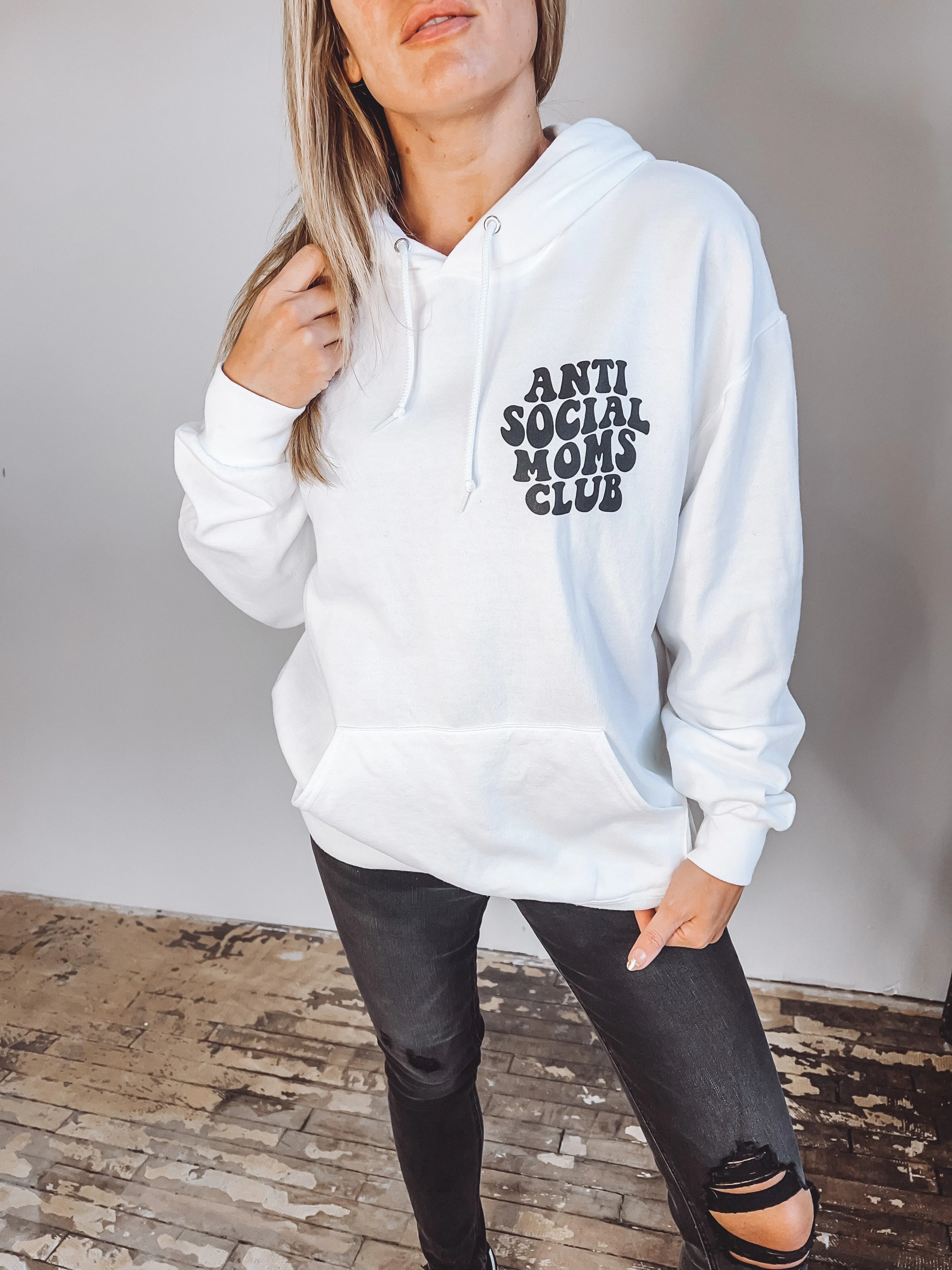 Anti Social Moms Club Hoodie