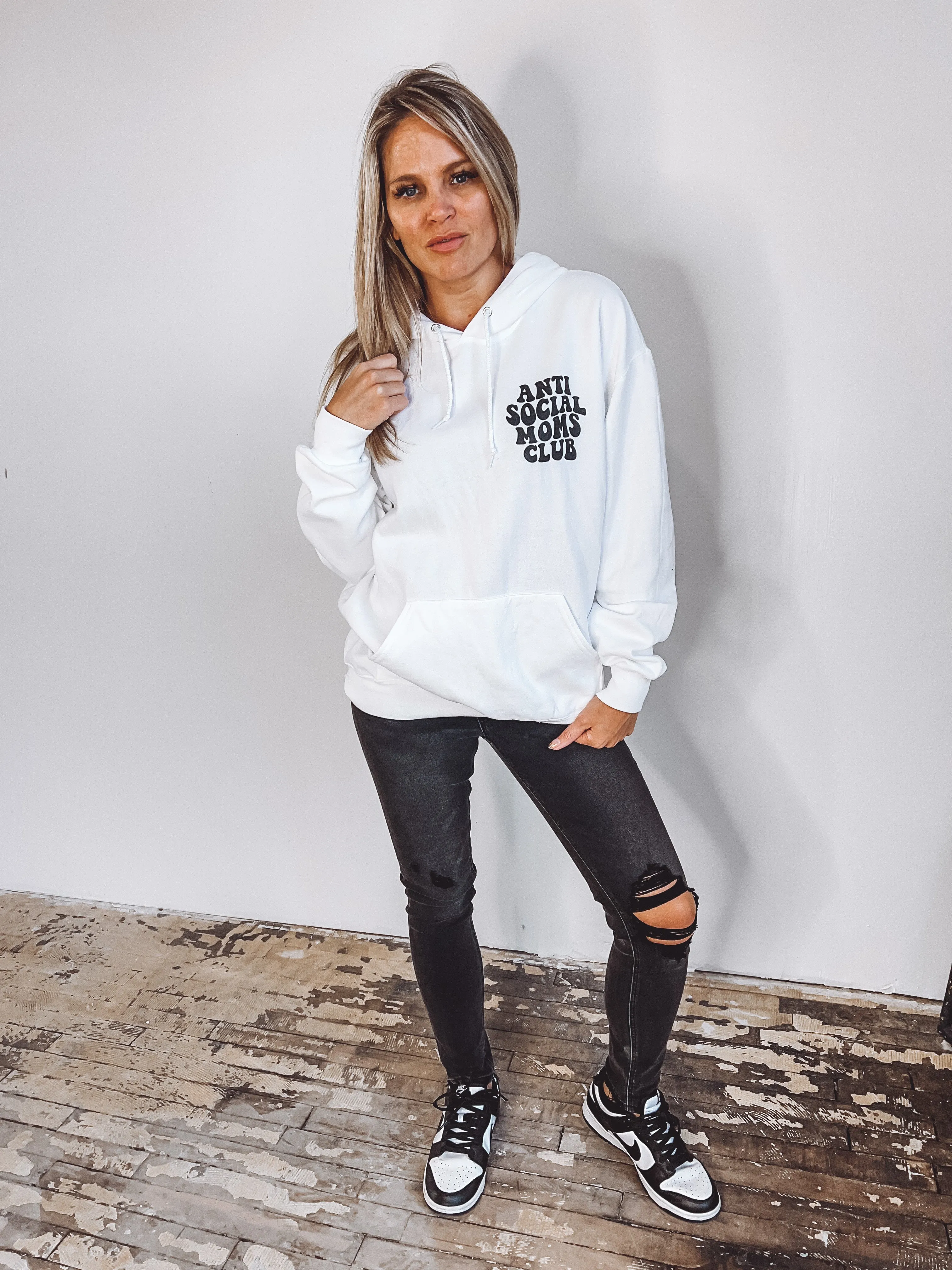 Anti Social Moms Club Hoodie