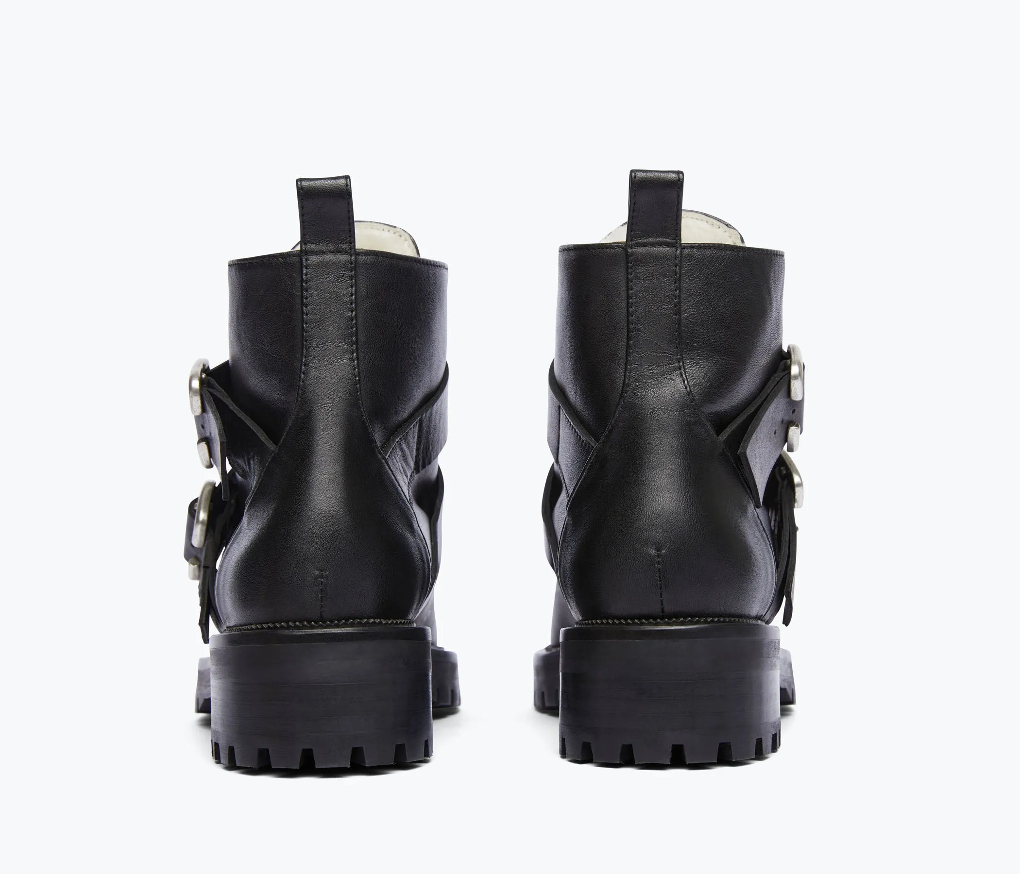 ATHENA SHEARLING MOTO BOOT