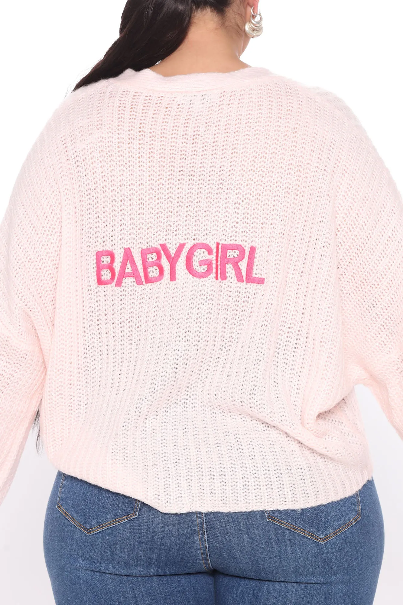 Baby Girl Cropped Cardigan - Pink