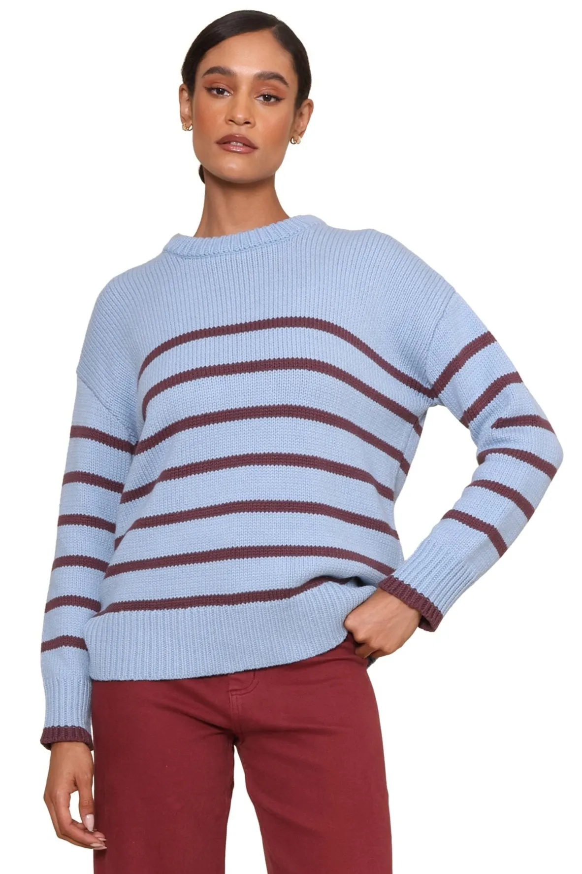 Boyfriend Stripe Sweater