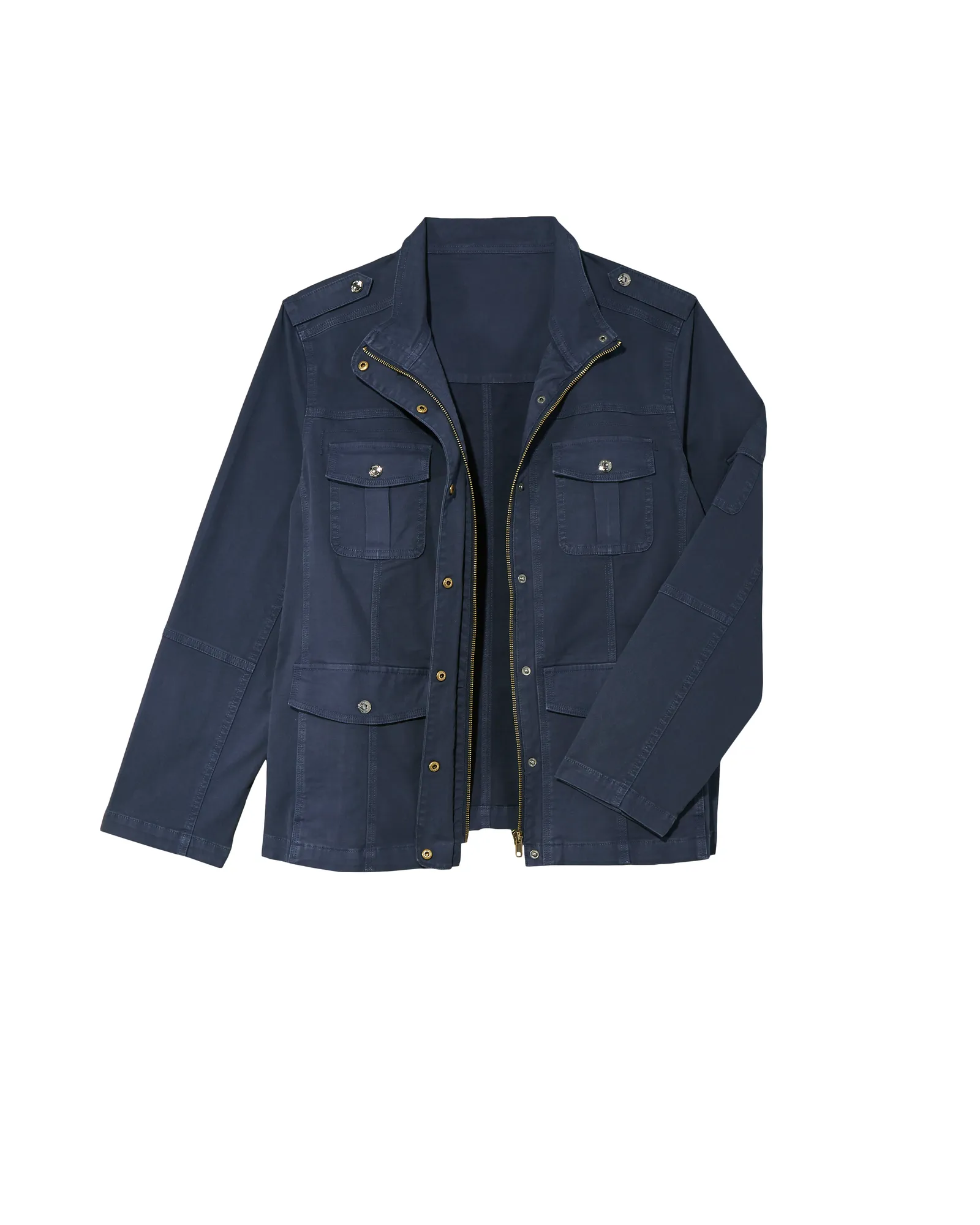 Elegan Utility Jacket | Navy