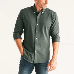 Essential Casual Knit Shirt - WB Evergreen Cotton Knit Pique