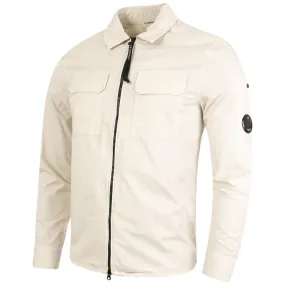 Gabardine Zipped Lens Overshirt