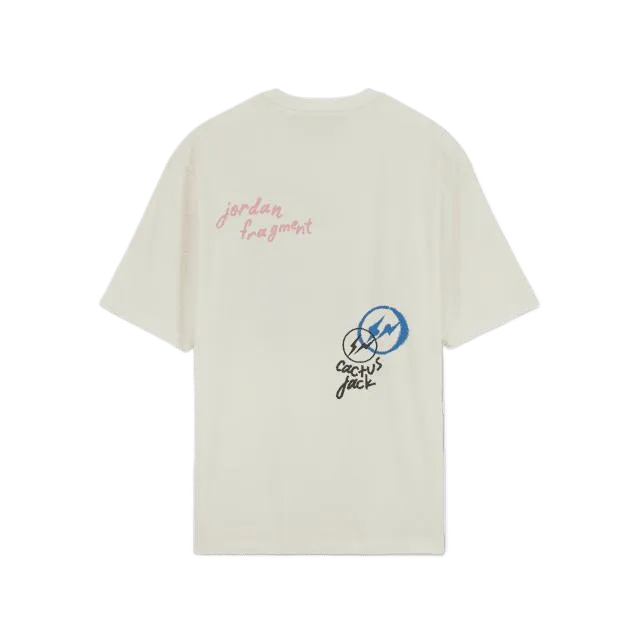 Jordan x Travis Scott x Fragment Design T-shirt White