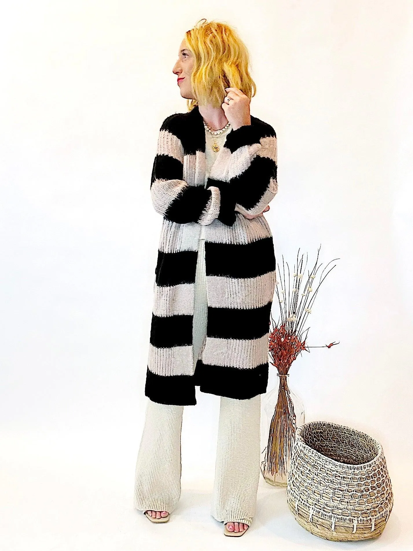 Joyce Stripe Cardigan