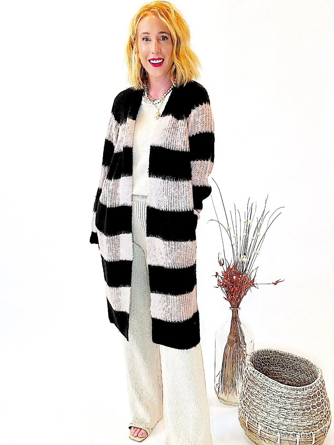 Joyce Stripe Cardigan