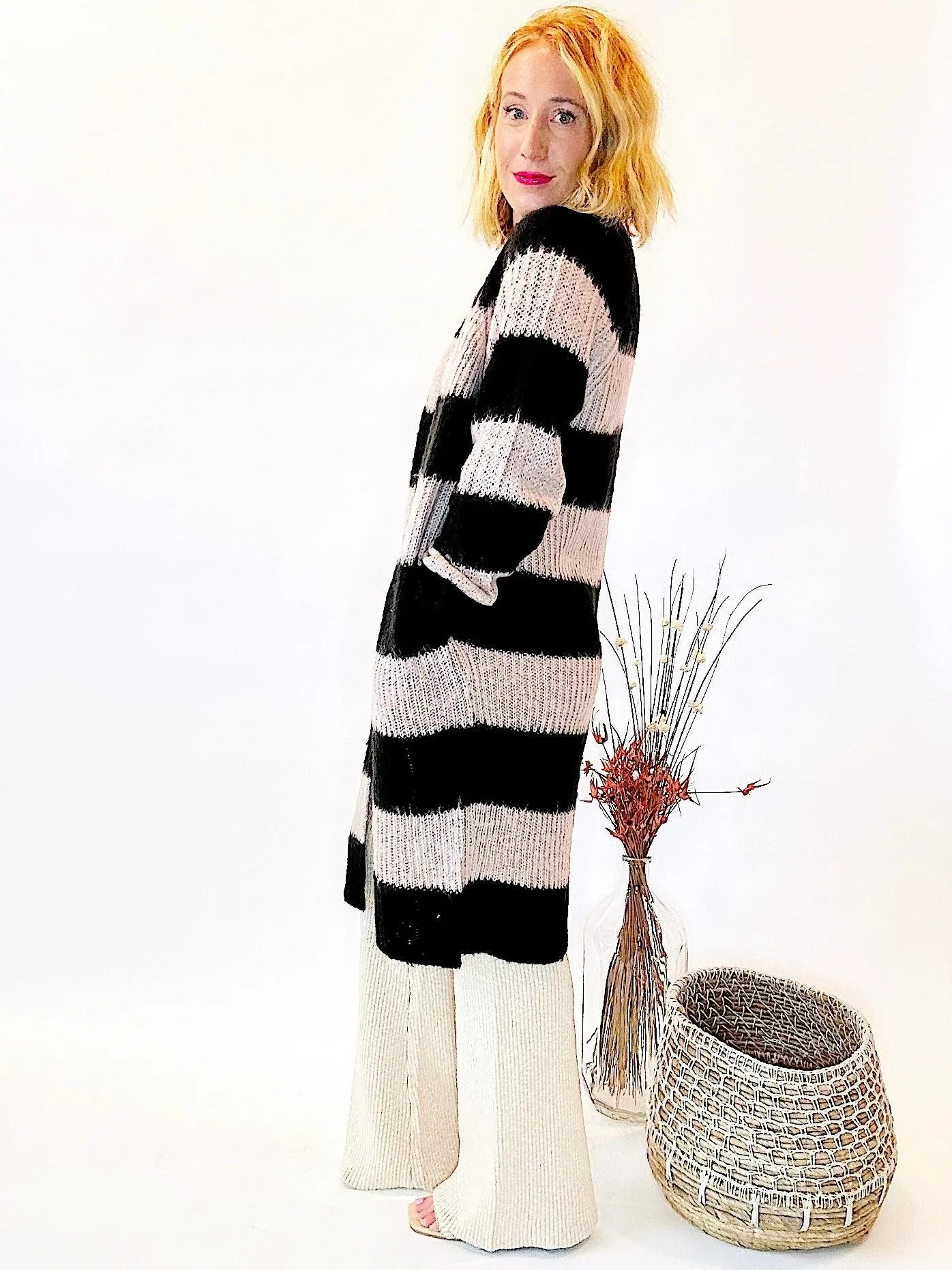 Joyce Stripe Cardigan