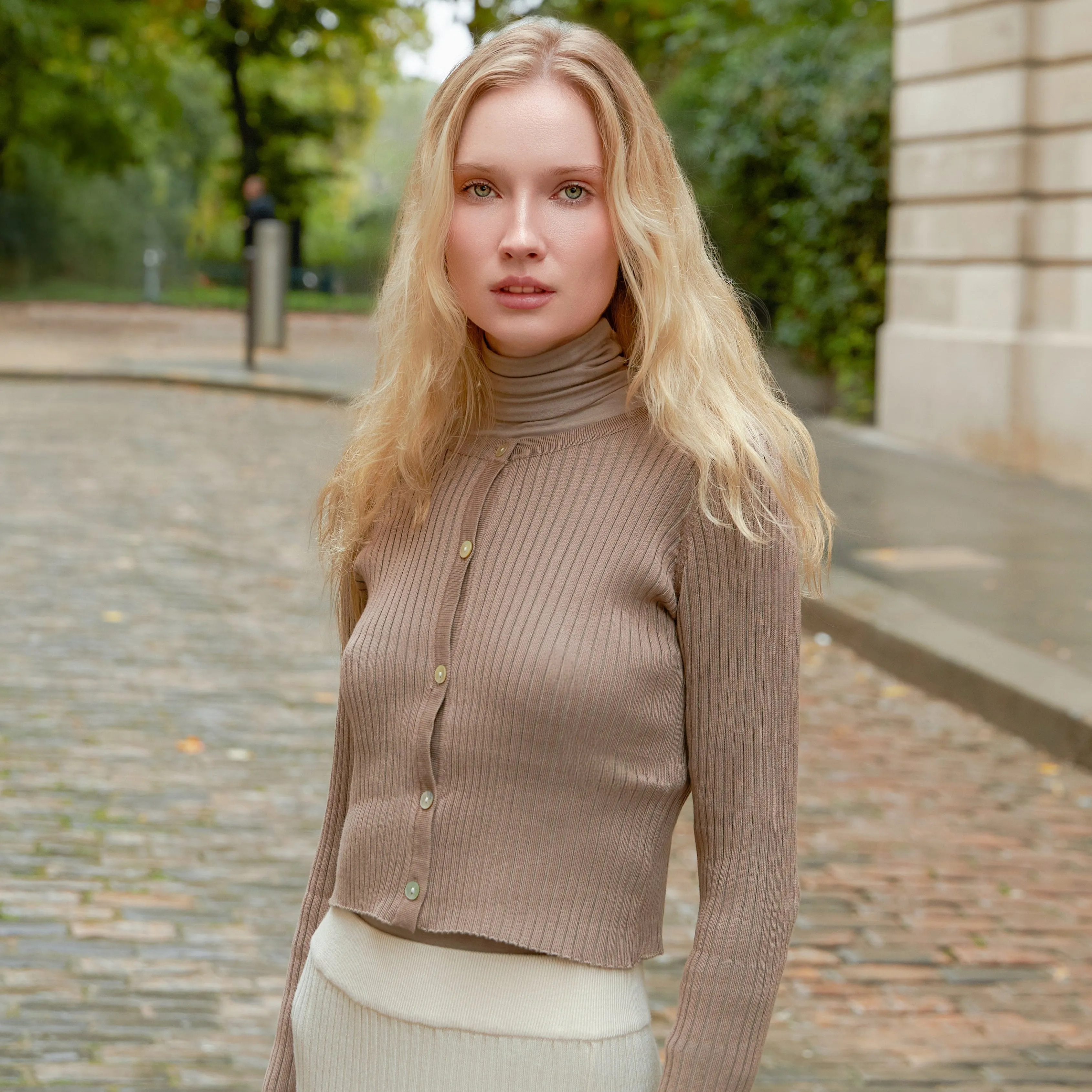 Layering Turtleneck | Taupe