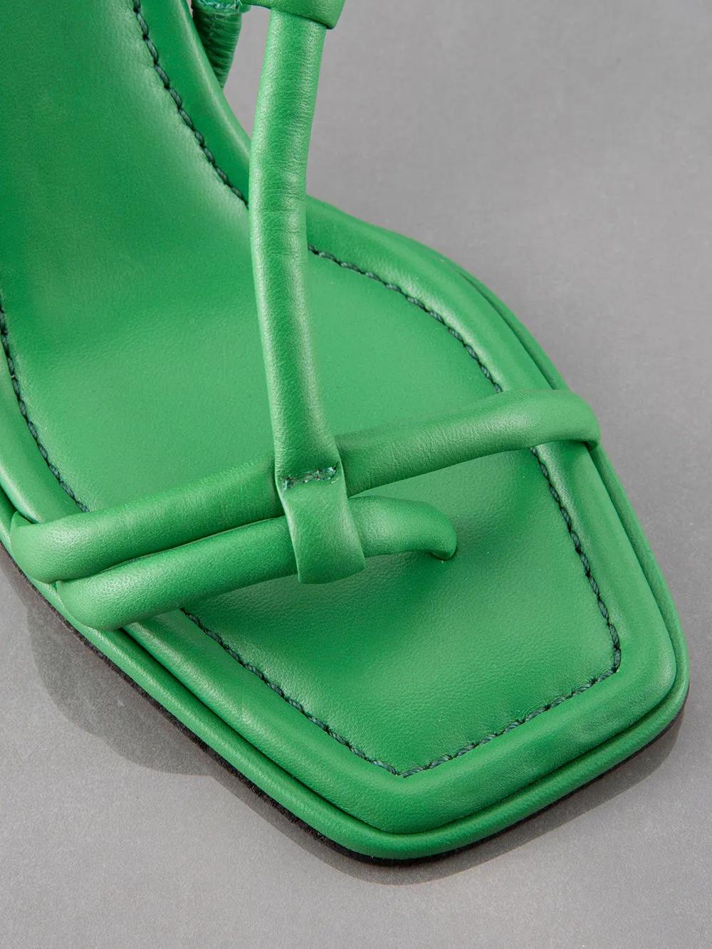 Le Addison Sandal -- Bright Peridot