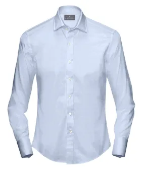 Light Blue Twill Dress Shirt