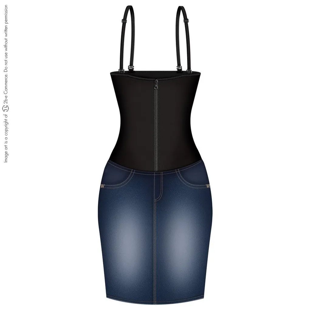 Lowla Shapewear 258015 | Butt Lifter Pencil Skirt with Faja