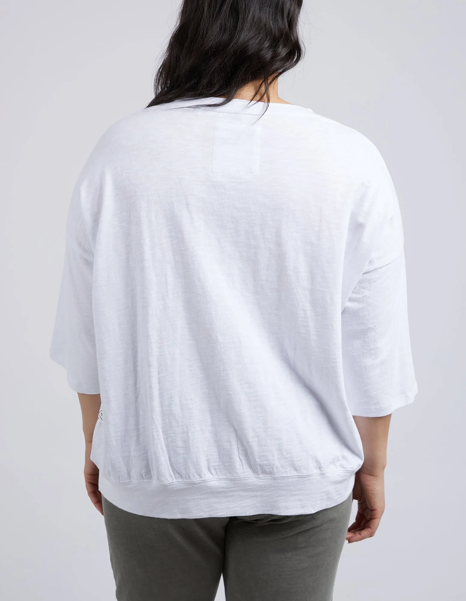 Mazie Sweat White