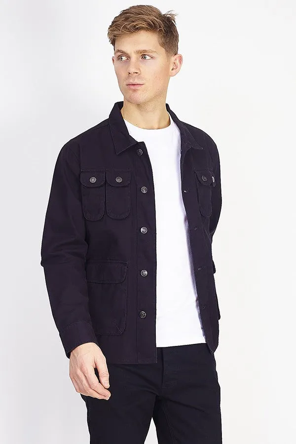 MULTIPLE POCKET DETAILED BUTTONED LIGHTWEIGHT JACKET