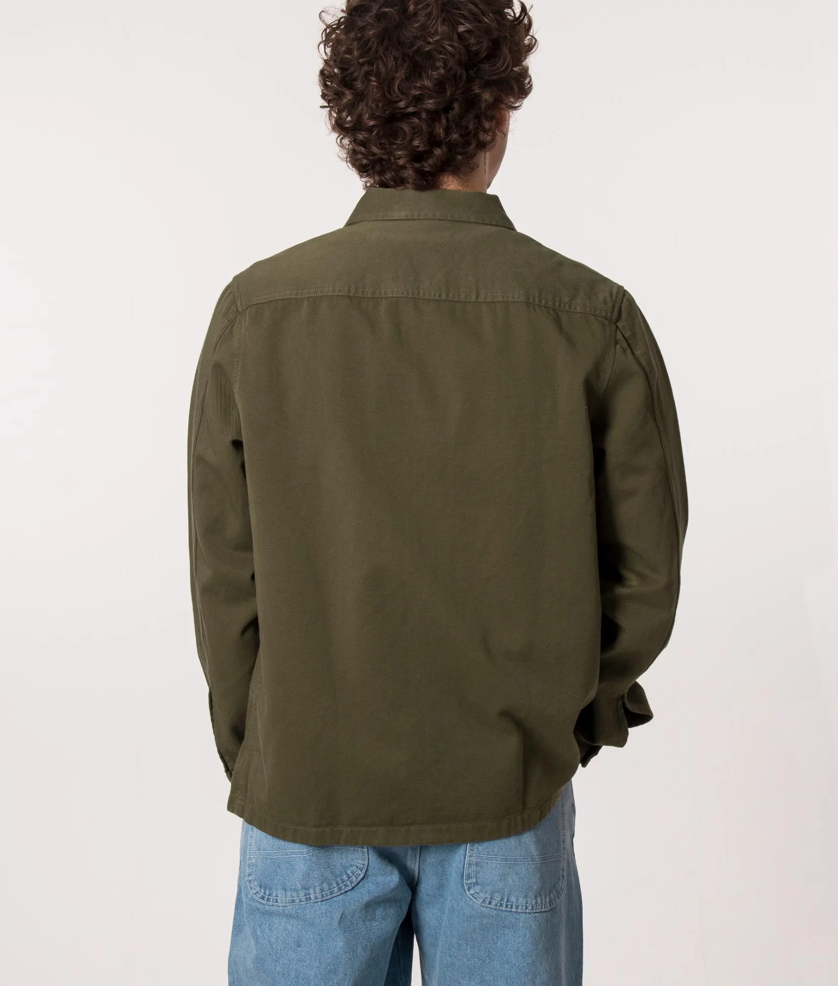 Oversized Twill Overshirt