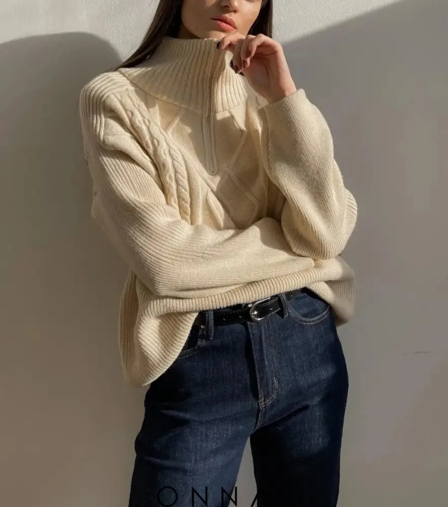 Oversized Wool Sweater Talia