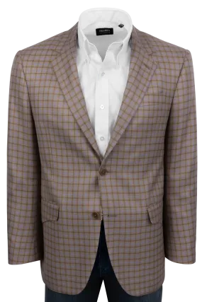 Pinto Ranch Tan Plaid Sport Coat