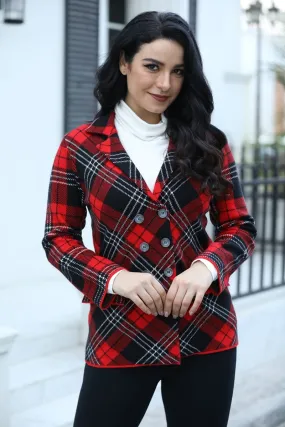 Plaid Fall Coat