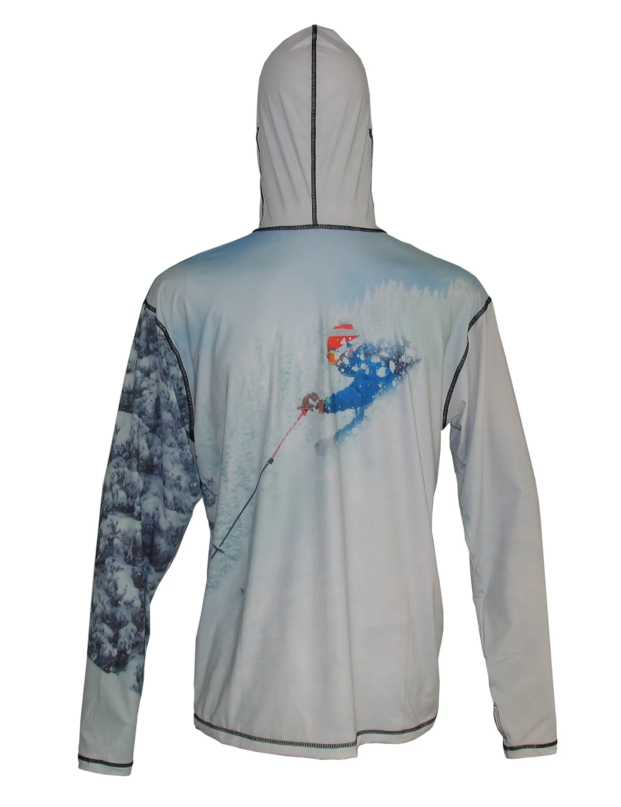 Pow Lightweight Mountain Graphic Hoodie