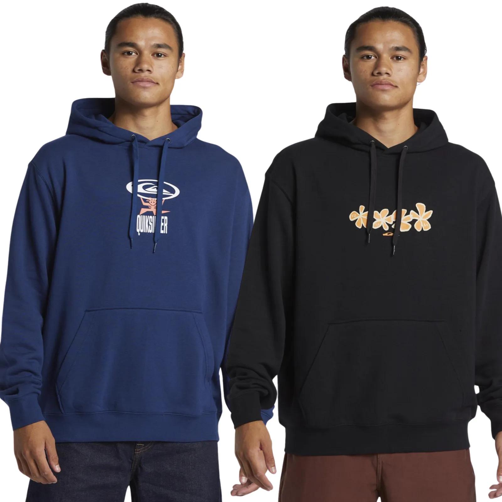 Quiksilver Mens Graphic Pullover Hoodie