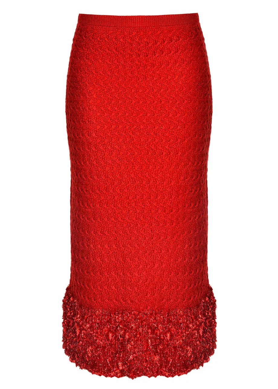 Ruby Knitted Skirt