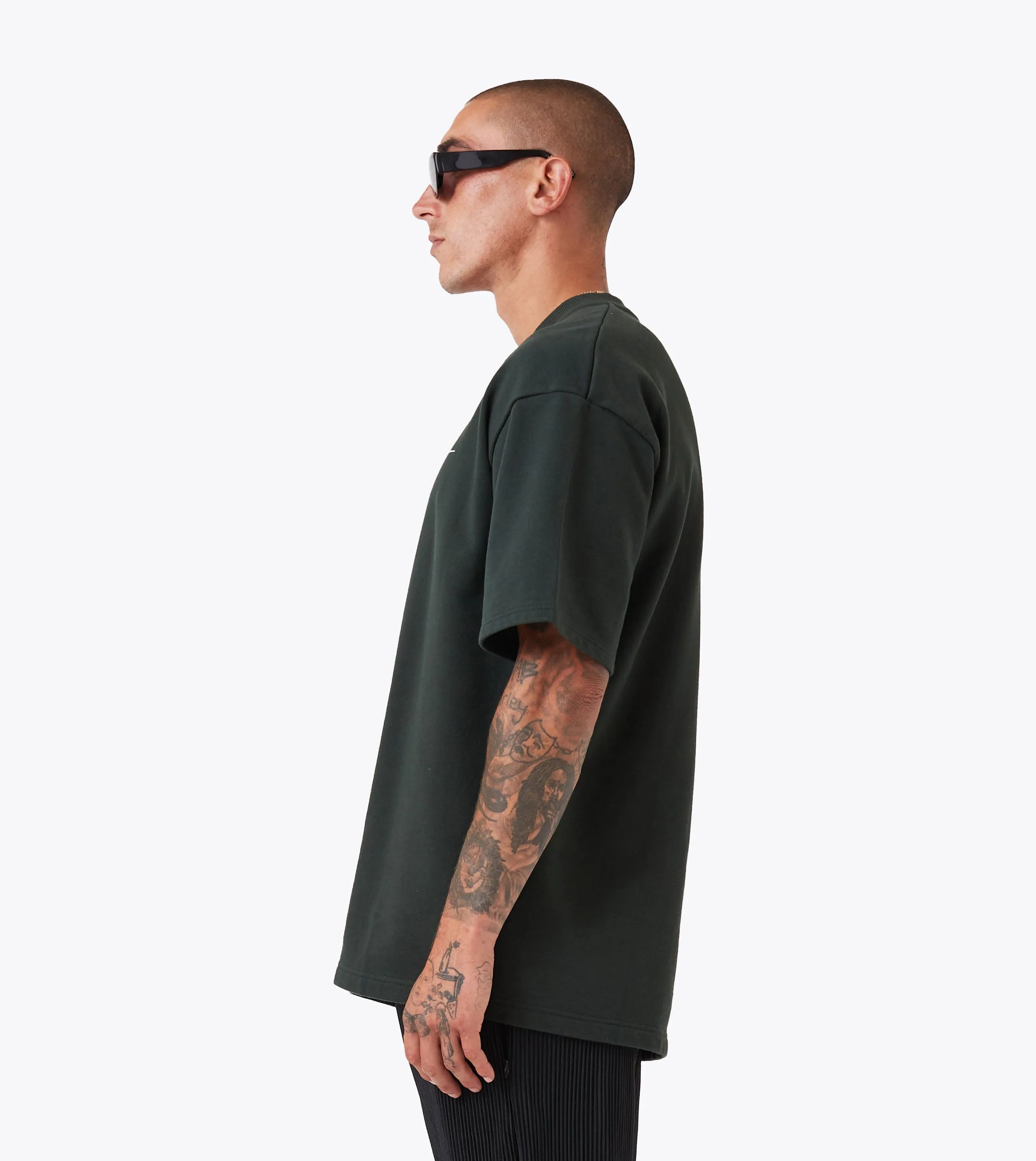 Rugger Fleece Tee Forest