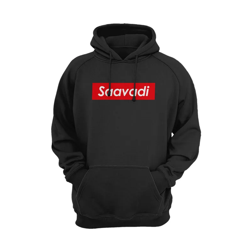 Saavadi English Black Hoodie