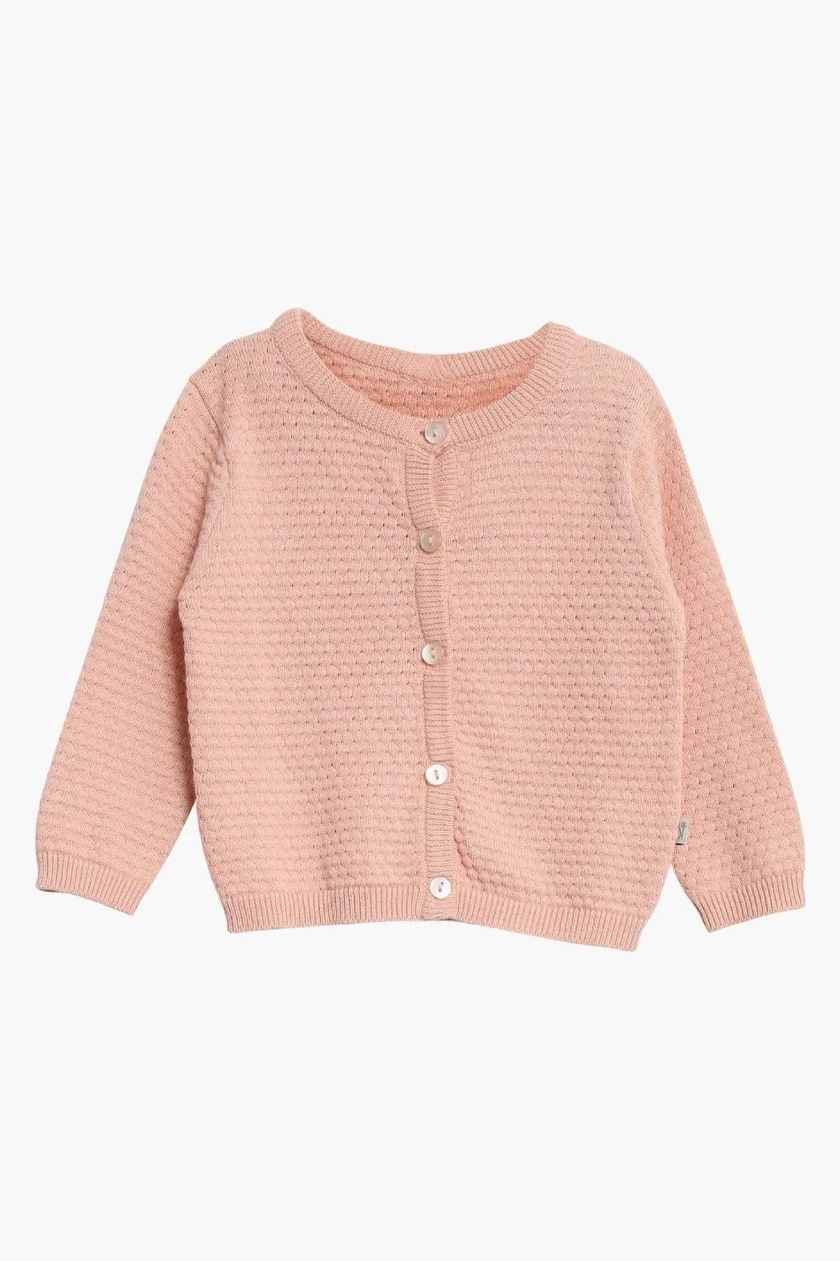 Wheat Manuela Baby Girls Cardigan - Rose