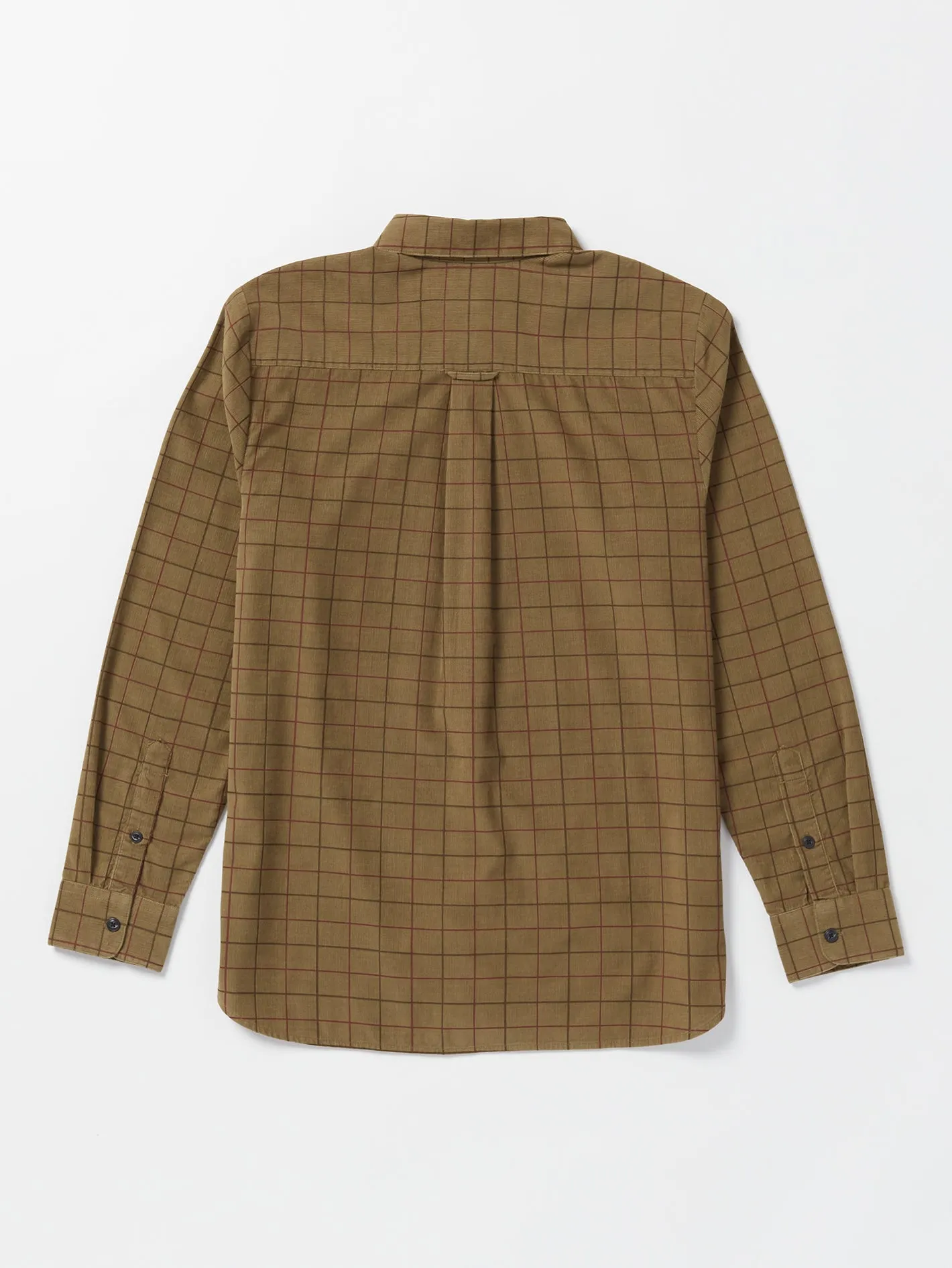 Zander Long Sleeve Shirt - Dark Khaki